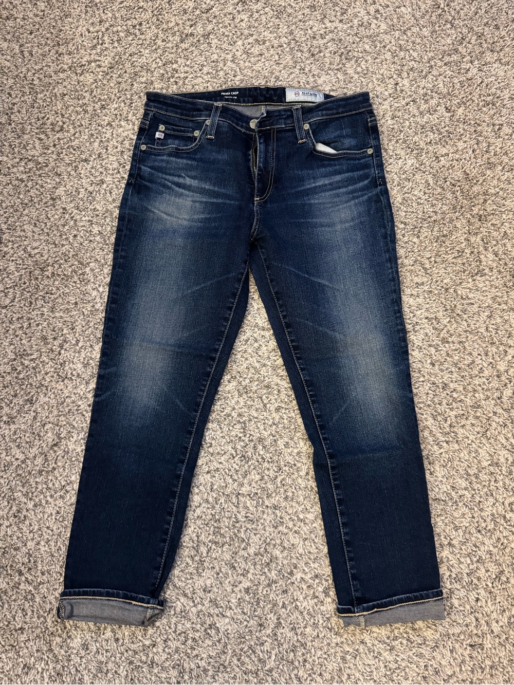 Women's Dark Blue Slim Fit Jeans